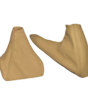 Beige Leather 13 Inch E-Brake & Shift Boot Cover For BMW Z3 1995-2002 M3 Coupe 46 2001-2006