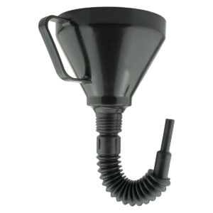 Car Fuel Funnel Flexi Black DIY Workshop Accessory Vehicle Fluid Funnel